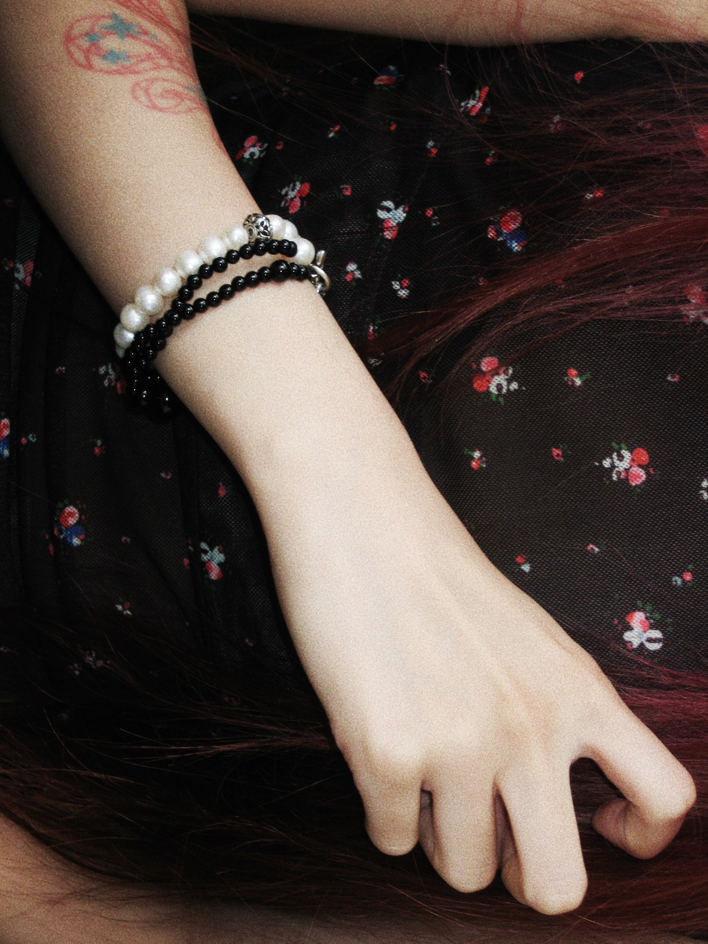 Black Moon Wrap Bracelet