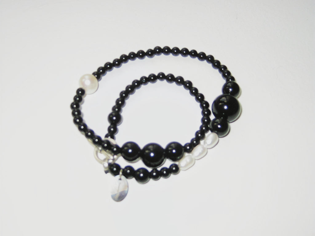 Black Moon Wrap Bracelet