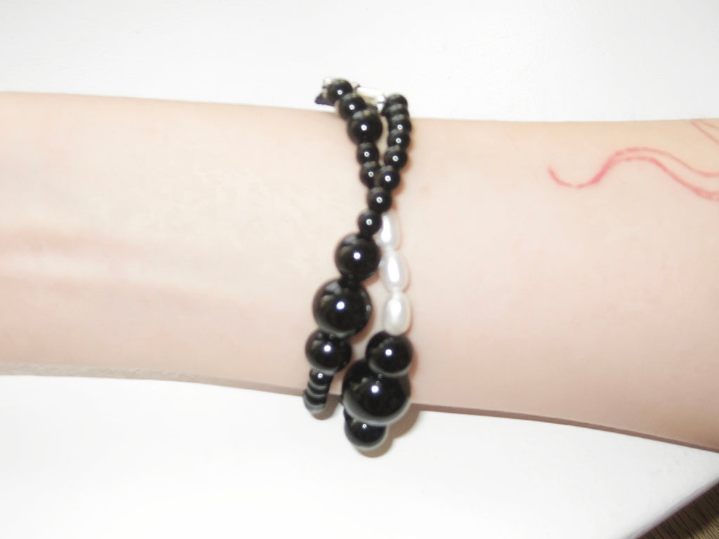 Black Moon Wrap Bracelet